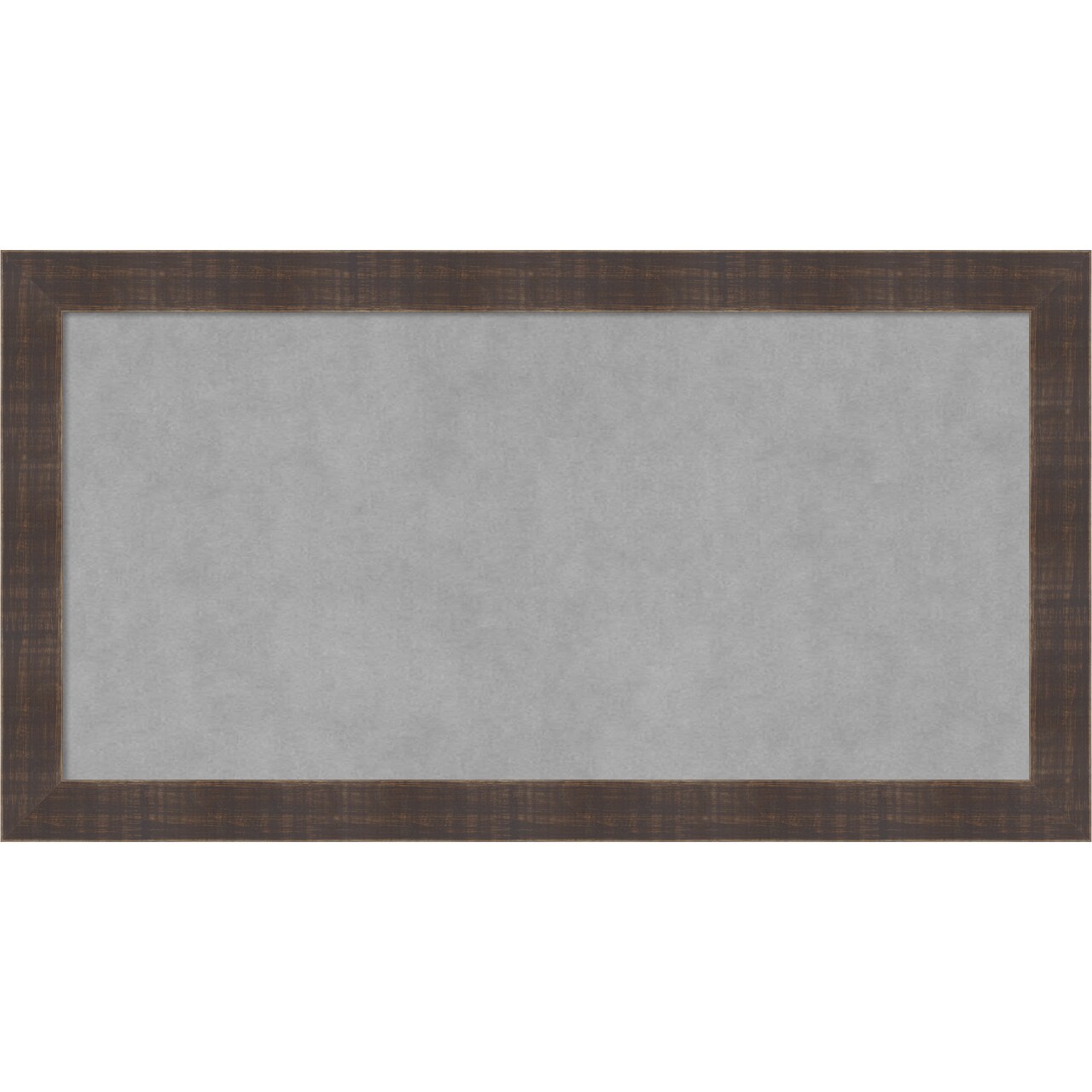 Magnetic Boards, Home Office Boards (26x14 in.) Whiskey Brown Rustic Framed Organization Boards